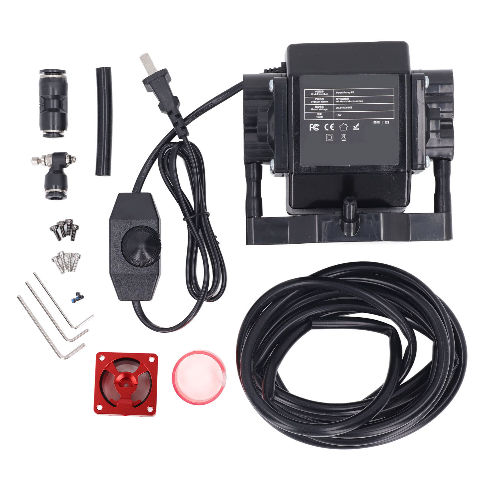 Air Assist Pump Laser - Bomba de Aire Auxiliar con Flujo