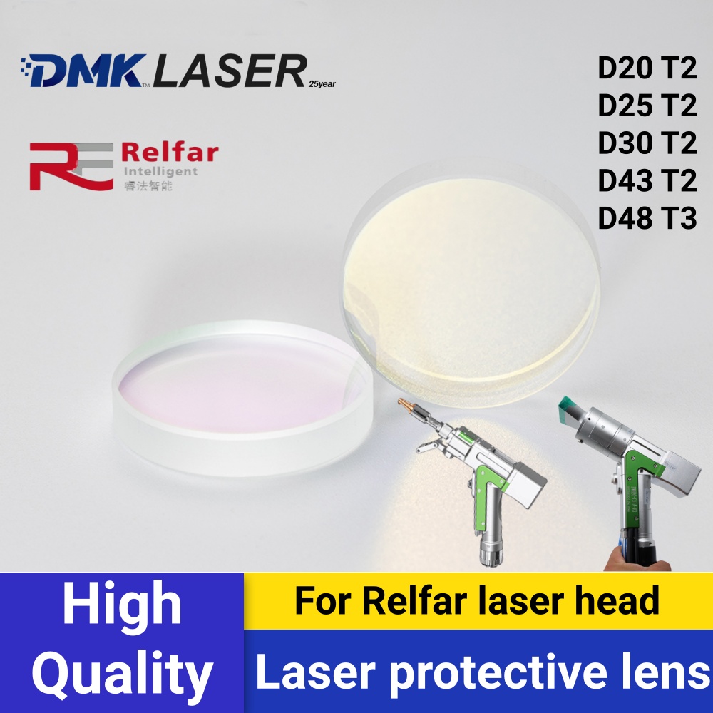 Industrial Laser Head - Cabezal de soldadura láser Relfar, ventanas