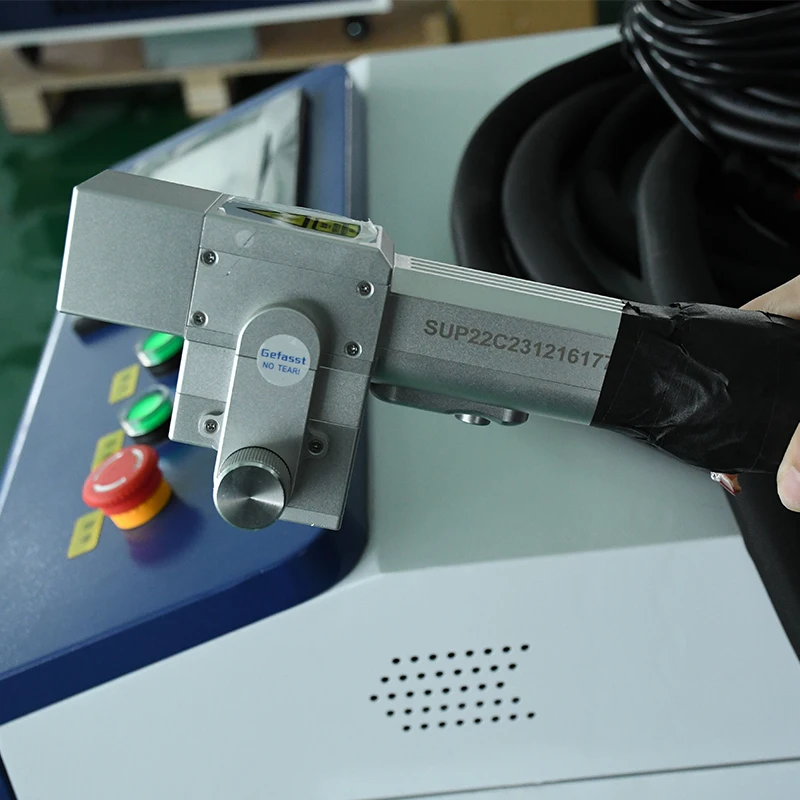 Industrial Laser Head - Cabezal de Limpieza Láser Portátil SUP22C,