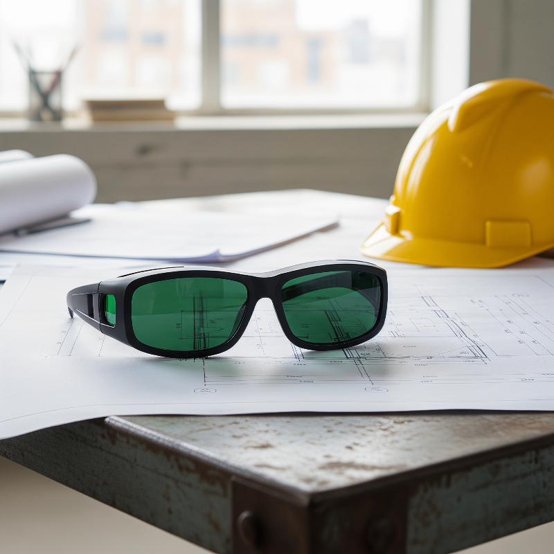 Laser Safety Goggles - Gafas de Soldador Anti-Láser, Anti-Luz Intensa,