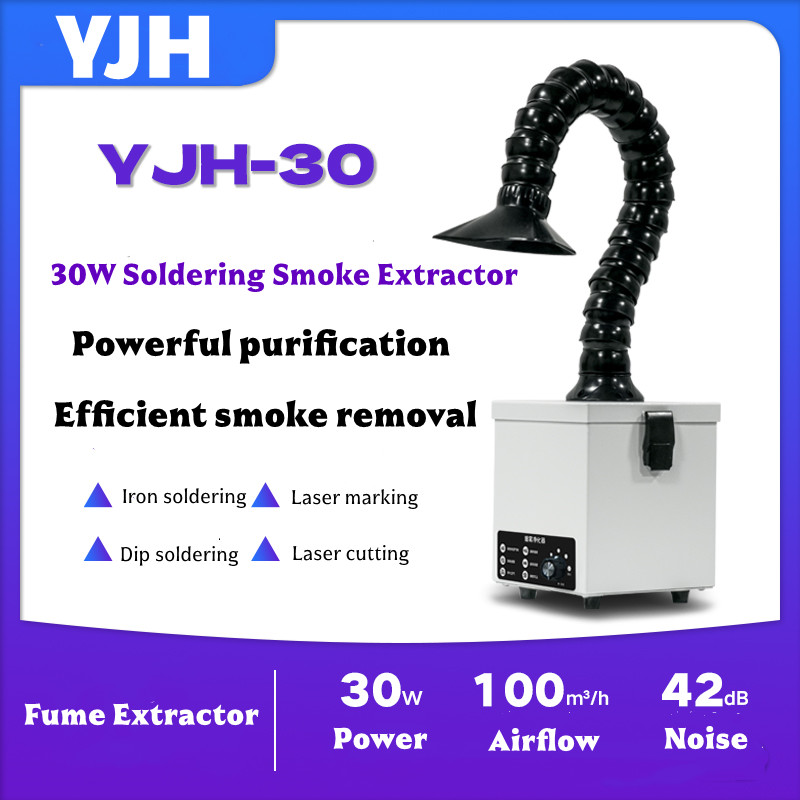 Industrial Laser Printing - Absorbedor de Humo de Soldadura de