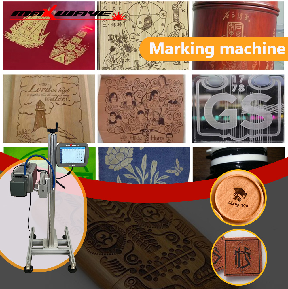 Industrial Laser Printing - Máquina versátil de marcado láser volador