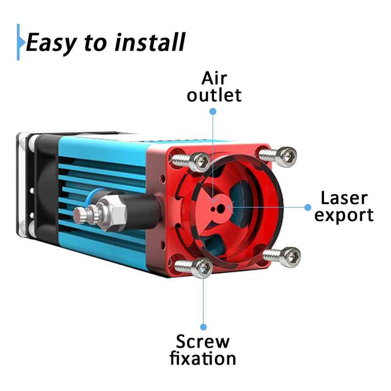 Bomba de aire de alta velocida - Air Assist Pump Laser reseña y precio