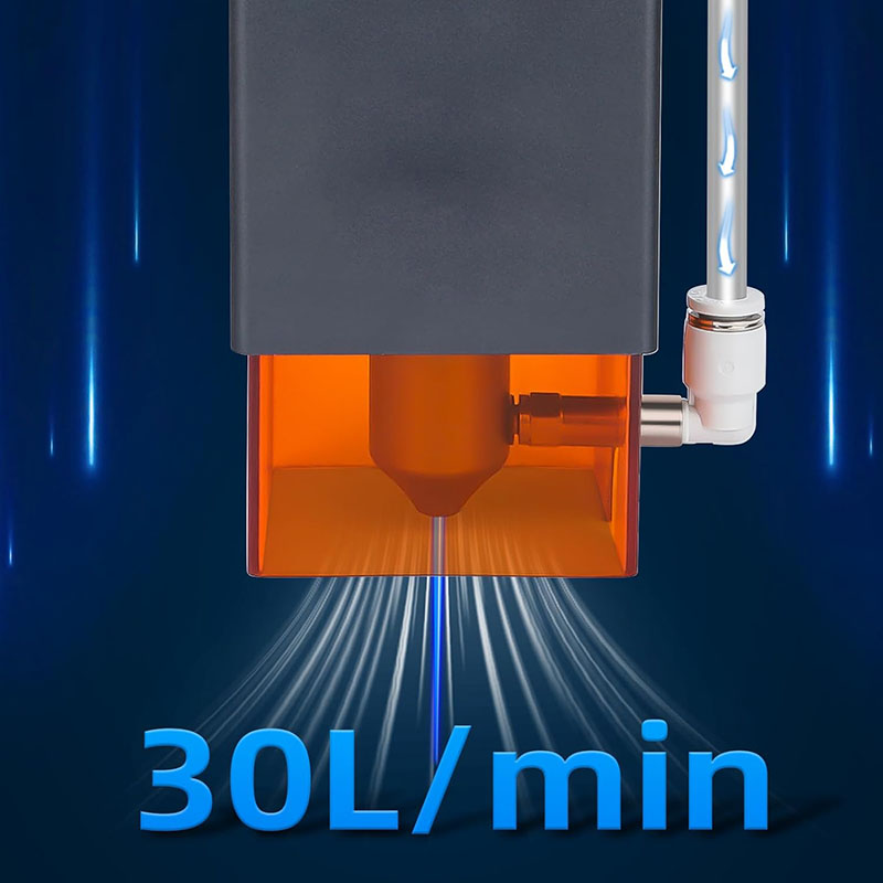 Bomba de asistencia de aire lá - Air Assist Pump Laser reseña y precio