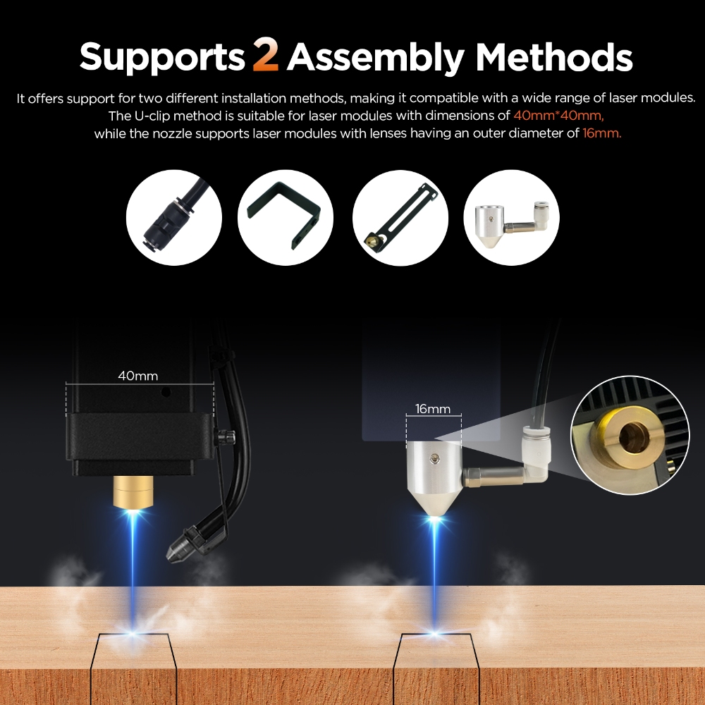 Bomba de aire asistida por lás - Air Assist Pump Laser reseña y precio