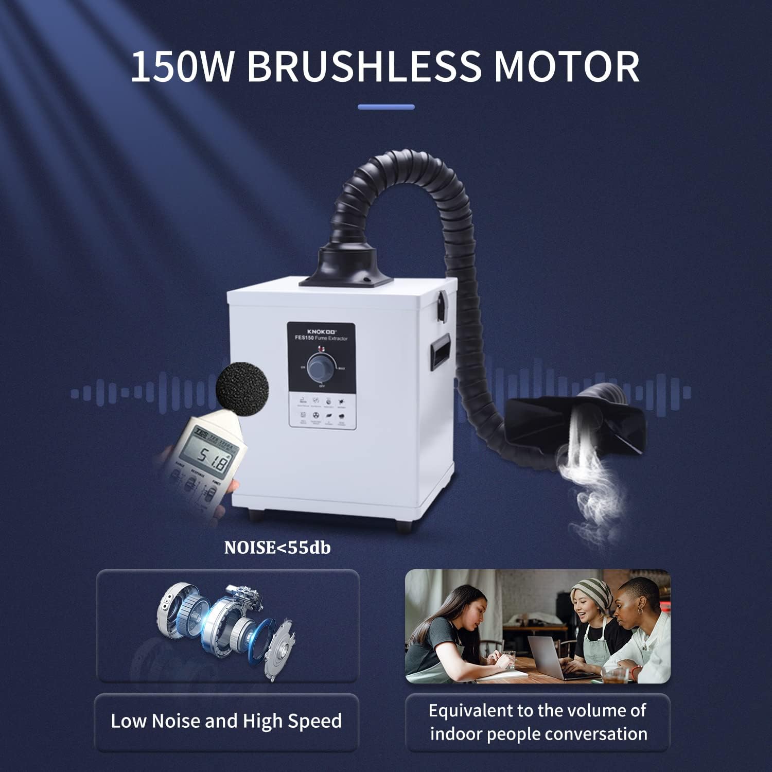 Extractor de Humo Láser Indust - Industrial Laser Printing reseña y precio