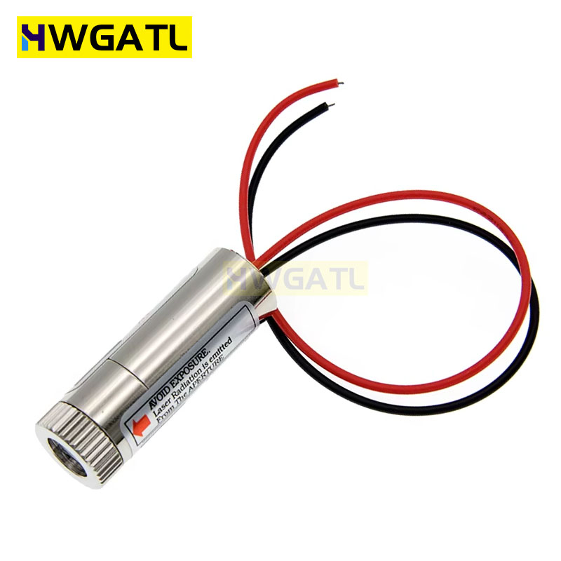 650nm 5mW punto rojo/línea/mód - Industrial Laser Head reseña y precio