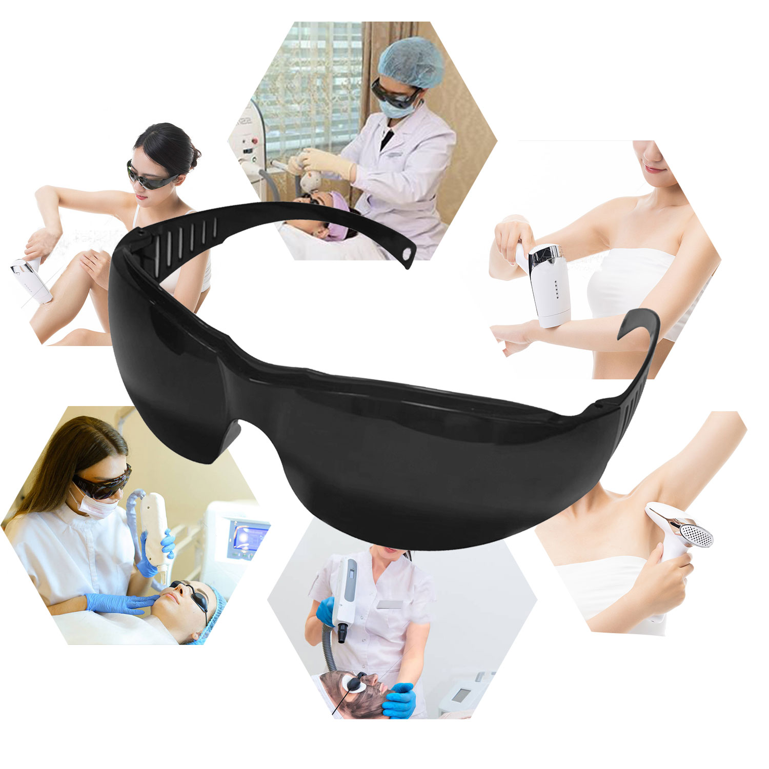 Gafas de seguridad con sombrea - Laser Safety Goggles reseña y precio