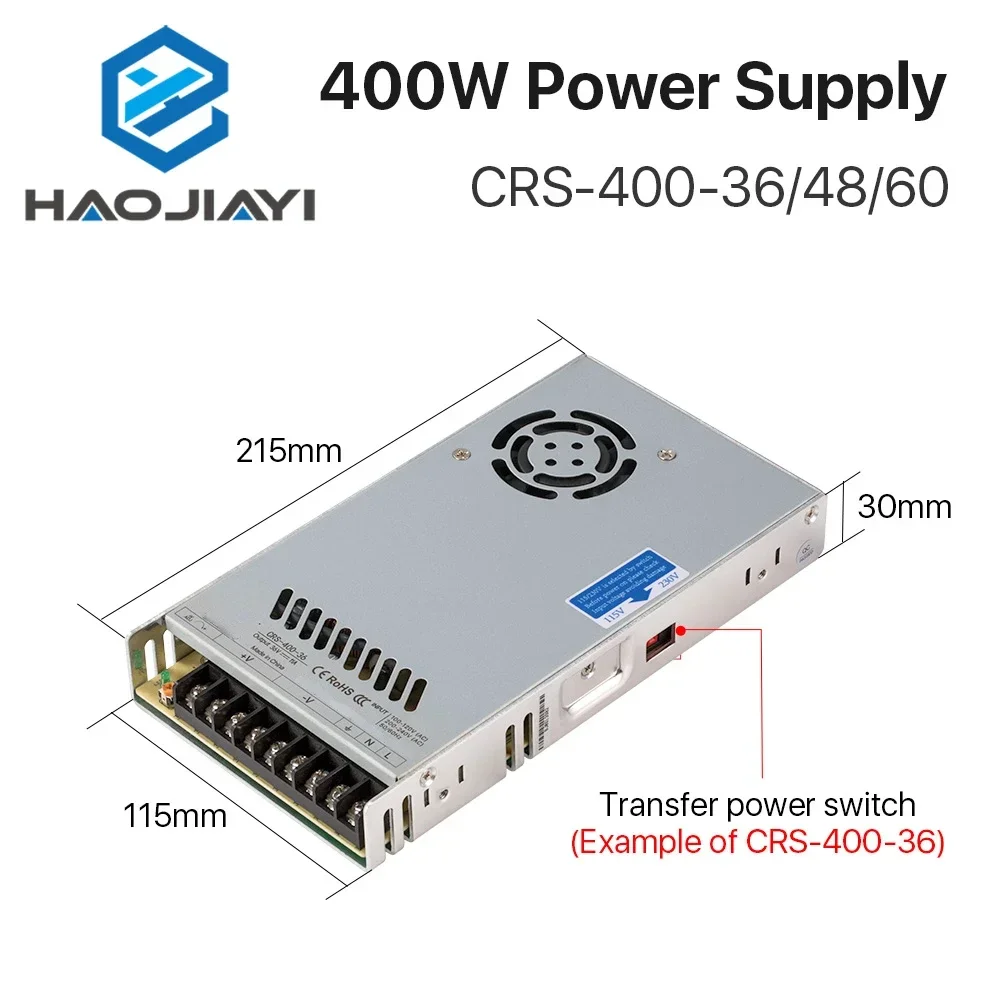 Fuente de alimentación conmuta - Industrial Laser Supply reseña y precio