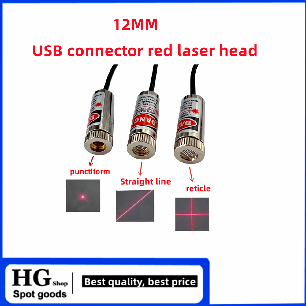 Cabezal láser rojo de enfoque  - Industrial Laser Head reseña y precio