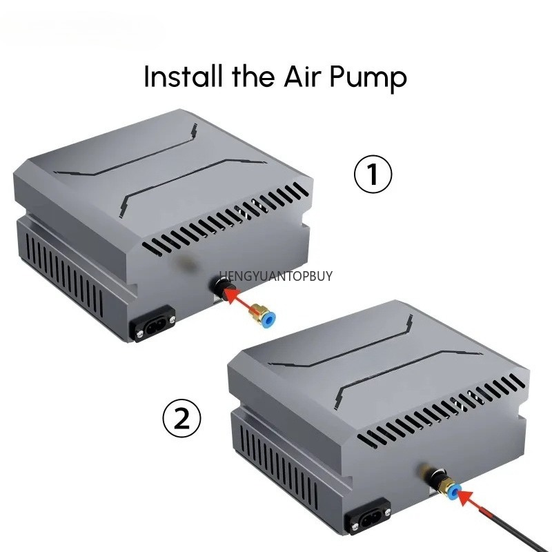 La bomba de aire se utiliza pa - Air Assist Pump Laser reseña y precio
