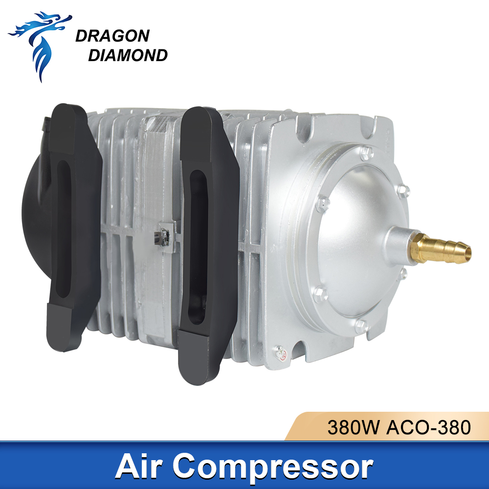 Compresor de aire 380W 220V 28 - Air Assist Pump Laser reseña y precio