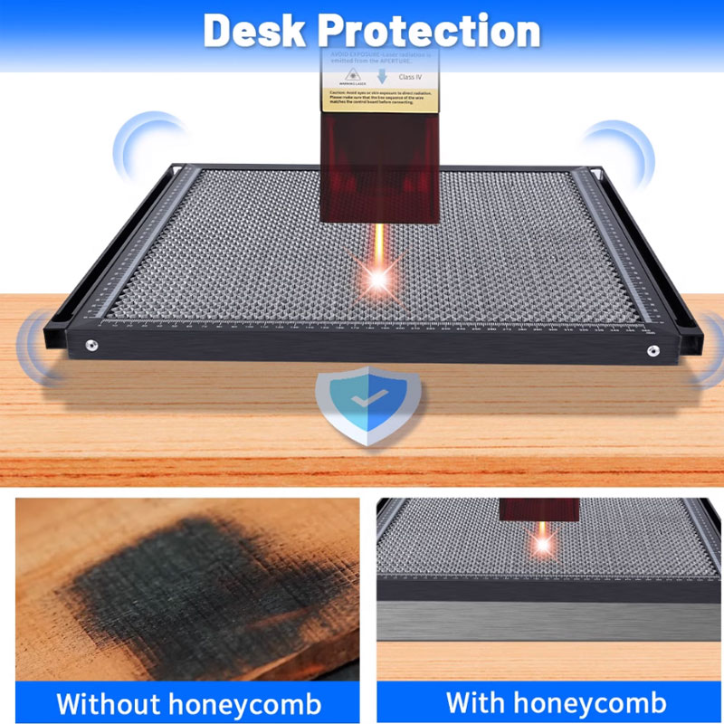 Mesa de trabajo láser de panal - Honeycomb Laser Bed reseña y precio