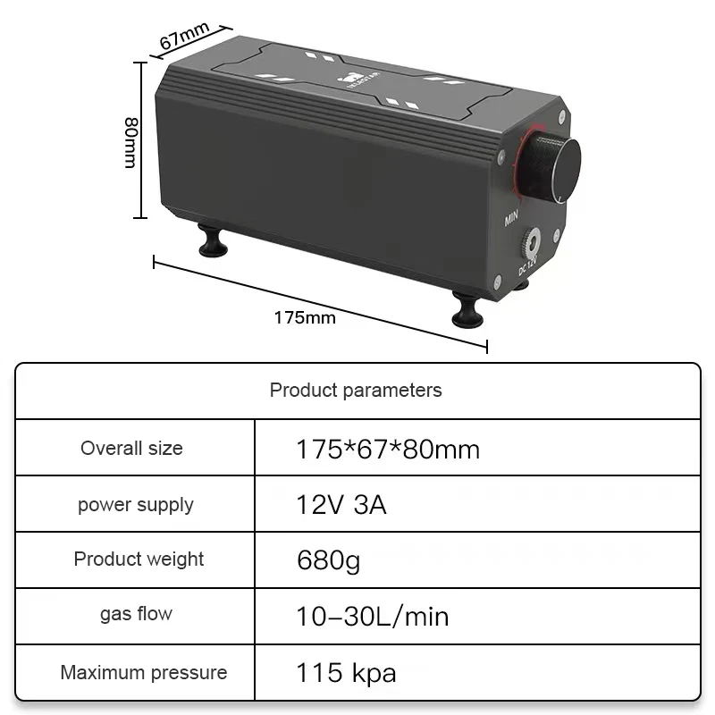 Compresor de asistencia de air - Air Assist Pump Laser reseña y precio